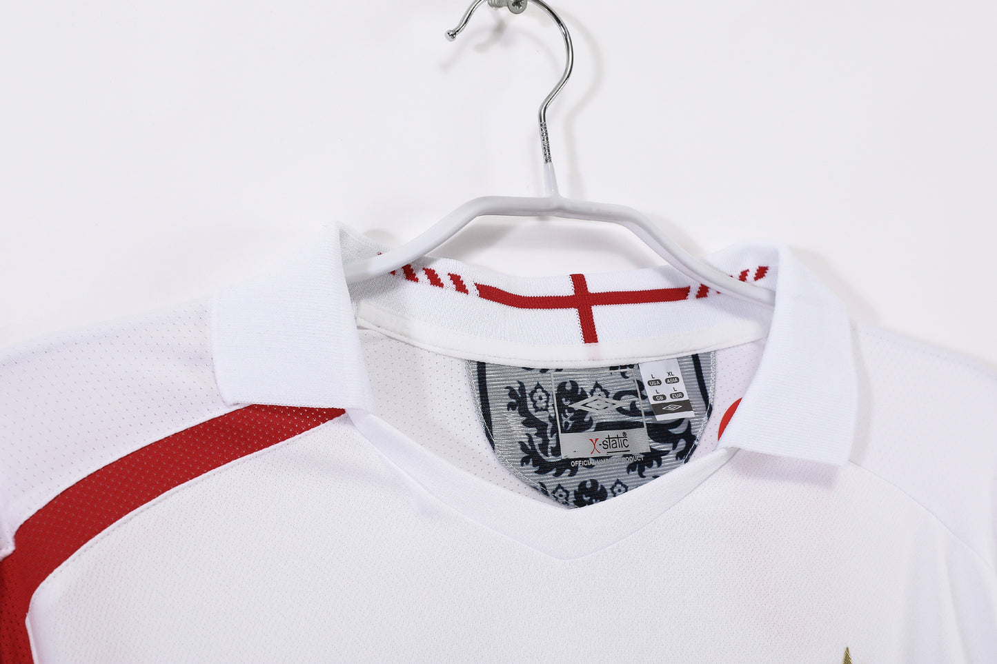 Long-sleeved: 2006 Season England Home Retro