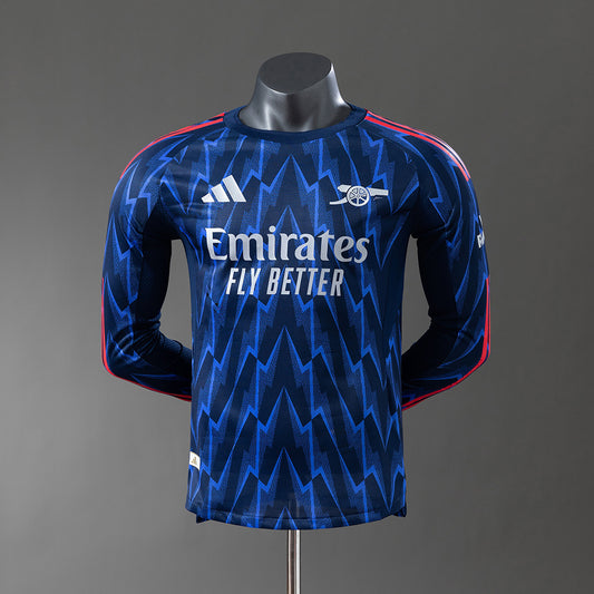 Arsenal 25/26 Away Player Version Long Sleeve Jersey