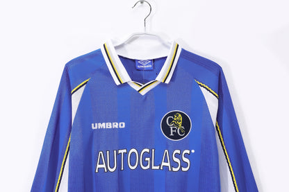 Long-sleeved jersey: Chelsea home kit for the 1997/99 season