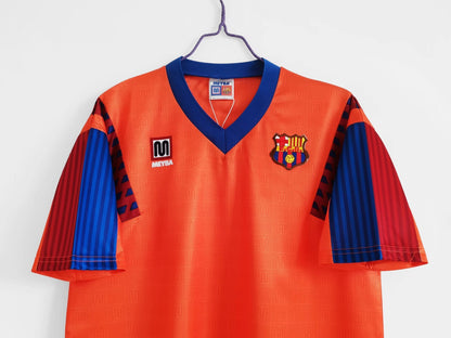 1991/92 Season Barcelona Away Orange
