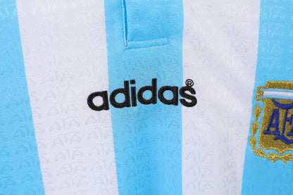 Long-sleeved jersey: 1996/97 season Argentina home kit