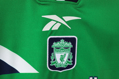 1999/00 Season Liverpool Away Green