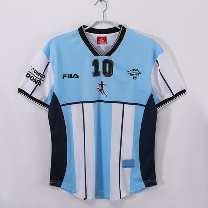 2001 Season Argentina Home Maradona Commemorative Edition
