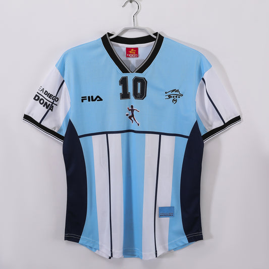 2001 Season Argentina Home Maradona Commemorative Edition