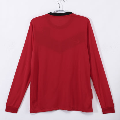 Long-sleeved: 2010 Season Manchester United Home Retro
