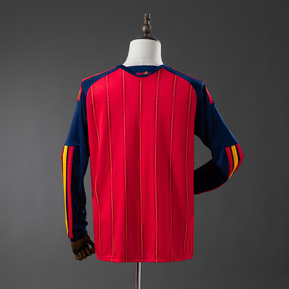 Spain 2026 Home Long-Sleeve Jersey