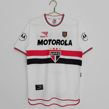 2000 Season São Paulo Home Crew Neck Retro