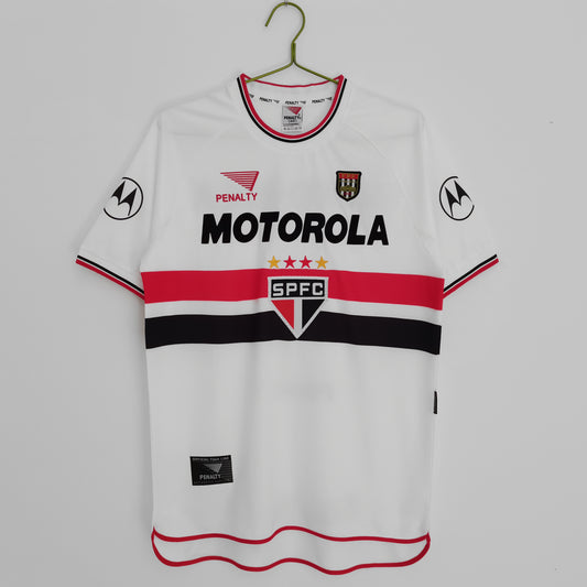 2000 Season São Paulo Home Crew Neck Retro