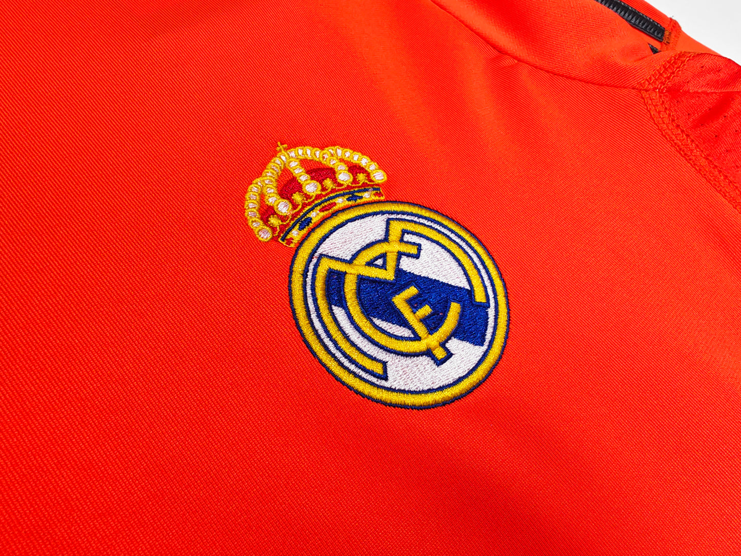 Long-sleeved: 2013/14 Season Real Madrid Second Away Orange