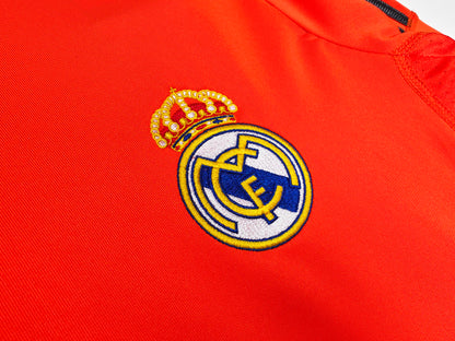 Long-sleeved: 2013/14 Season Real Madrid Second Away Orange