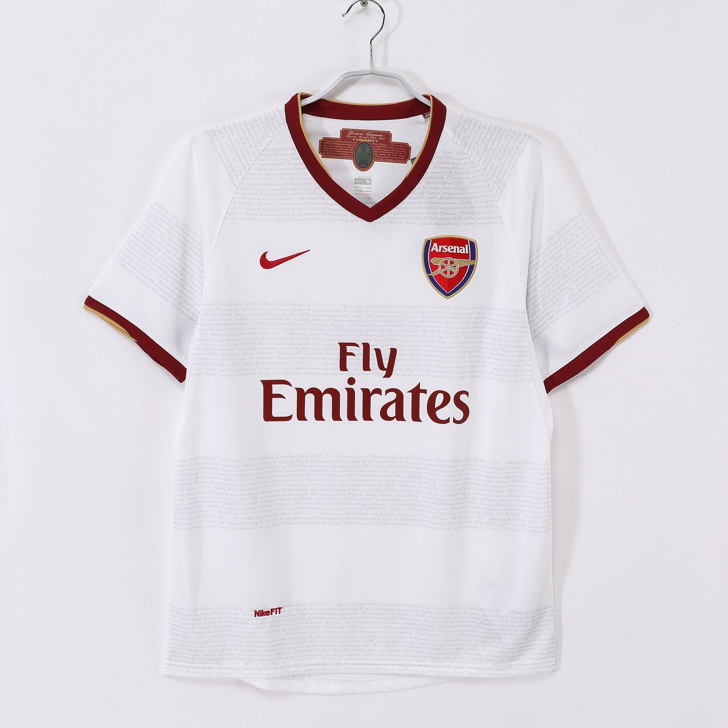 2007/08 Season Arsenal Away White Retro