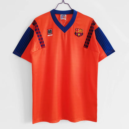 1991/92 Season Barcelona Away Orange