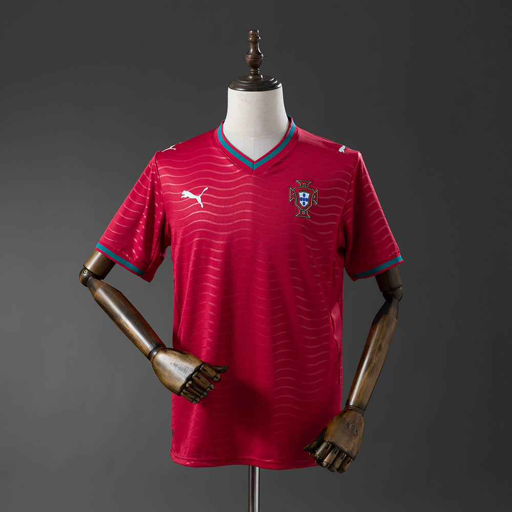 Portugal 2026 Home Long-sleeved Jersey